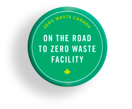 On the road to zero waste badge